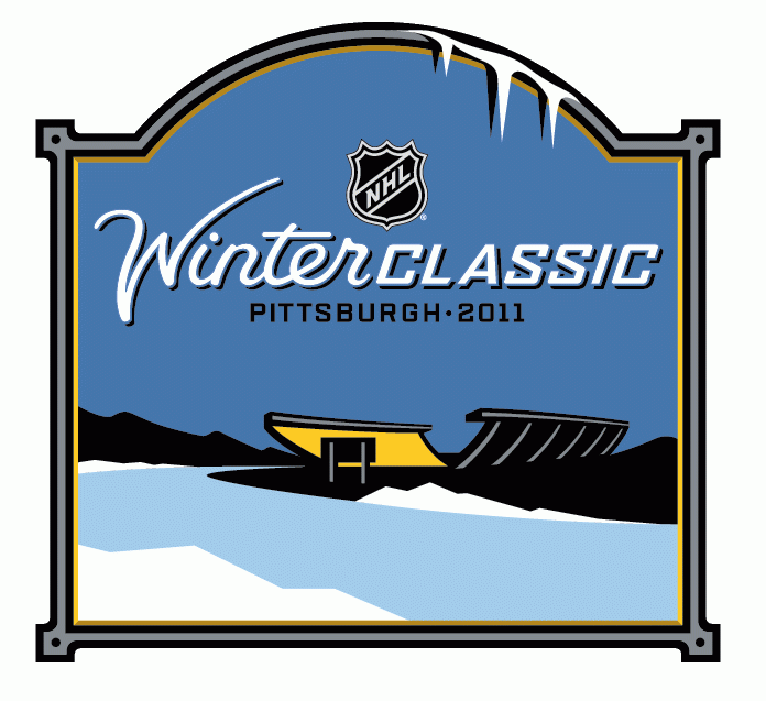 NHL Winter Classic 2011 Alternate Logo v5 iron on transfers for T-shirts